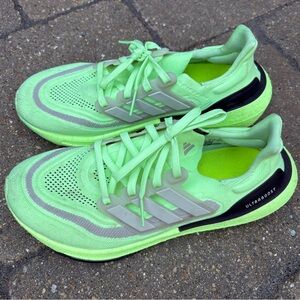 Adidas Men’s Ultraboost Neon Green running workout gym Shoes